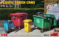 Miniart Models - Plastic Trash Cans