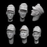 Firestorm Models - German SS Fieldcap heads