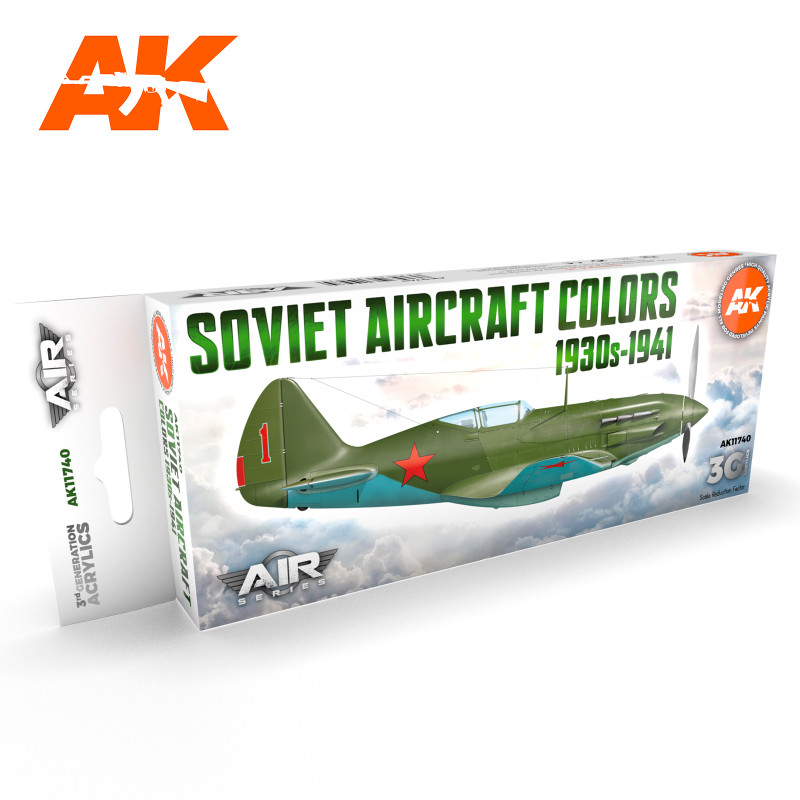 3rd - Soviet Aircraft Colors 1930s-1941 - LAST LLC