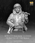Nutsplanet - WW2 US Machine Gunner in Battle of the Bulge