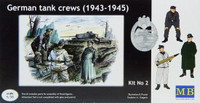 Masterbox Models - German Tank Crew Set #2, 1943-45