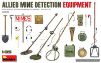 Miniart  Models - Allied Mine Detection Equipment