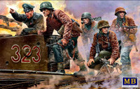 Masterbox Models - German military men, 1944-1945. Das Maschinengewehr ist dort!