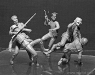 Masterbox Models - Soviet Marines and German Infantry, Hand-to-hand Combat, 1941-1942. Eastern Front Battle Series, Kit No.2