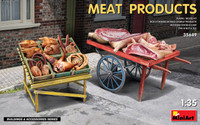 Miniart Models - Meat Products w/Carts