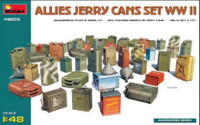 Miniart Models -WWII Allies Jerry Cans Set, New Tool