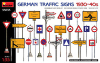 Miniart Models - German Traffic Signs 1930-40's