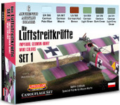 Lifecolor - 	WWI Imperial German Army Set #1 Acrylic Set