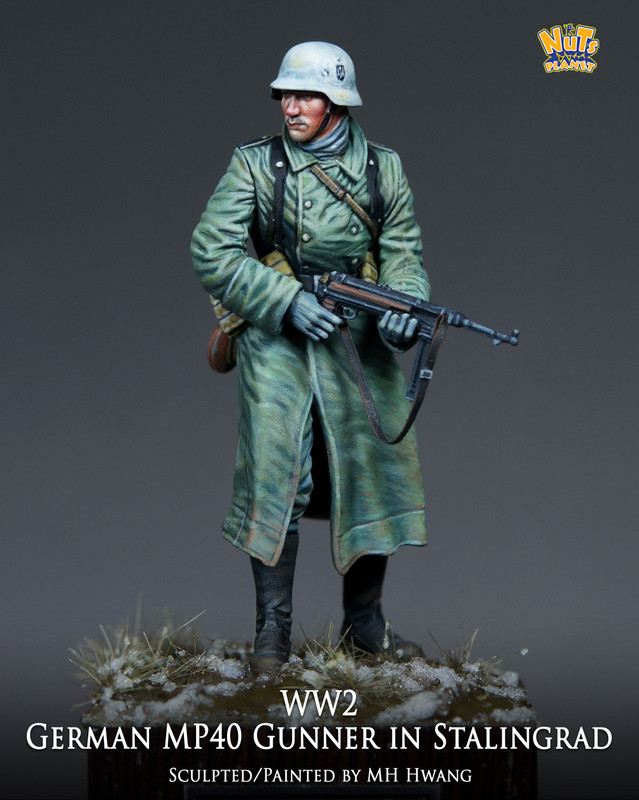 1/6 DRAGON GERMAN WEHRMACHT 6TH ARMY LT PPSH-41 P-38