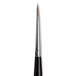 Da Vinci Brush Company - Series 10 Size 1 Round, Maestro,  Short Handle Kolinsky Sable Brush
