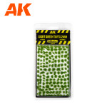 AK Interactive - Light Green Tufts, 2mm