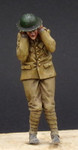 Resicast - WWI British Gunner, hands over ears with helmet