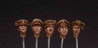 Resicast - WWI British Heads with caps