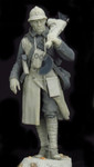 War & Peaces Miniatures - WWI Marching Regt. of the Foreign Legion, Shooter, FM Chauchat, 1916