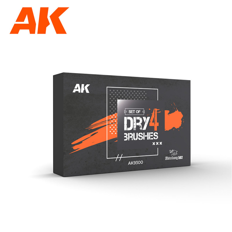 AK Interactive - Drybrush Set - LAST CAVALRY LLC