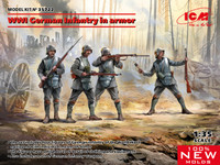 ICM Models - WWI German Infantry in armor