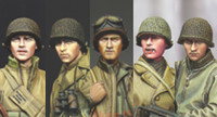 Alpine Miniatures - US Infantry Head Set #5