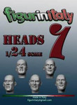 FigureinItaly Miniatures - Heads 1 (75mm)