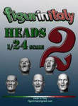 FigureinItaly Miniatures - Heads 2 (75mm)