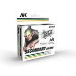 AK Interactive - Inks: Secondary Colors Acrylic Set