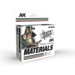 AK Interactive - Inks: Materials Acrylic Set