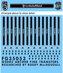 Archer Fine Decals and Transfers - LSSAH and GD Shoulder Board Ciphers