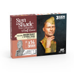 AK Interactive 3rd Gen - Sun & Shade Tone Collection by Krill Kanaev