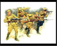 Masterbox Models - Soviet Infantry in Action Eastern Front, 1941-42