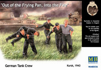 Masterbox Models - German Tank Crew, Kursk 1943 -  Out of the Frying Pan, into the Fire