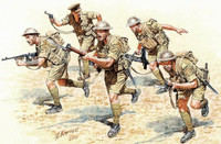 Masterbox Models - WWII British Infantry, N. Africa