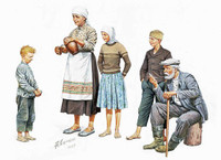 Masterbox Models - WWII Peasants, Eastern Region