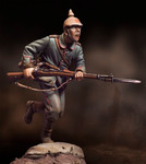 Andrea Miniatures: The Great War (1916-1918) - Charging German Infantryman, 1915