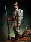 Andrea Miniatures: Classics In 90MM - Prussian Infantryman, 1916