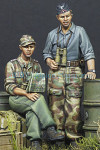 Alpine Miniatures - German Panzer Crew Summer Set