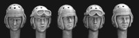 Hornet Model - Wearing Football style helmets -  US tank crews WWII