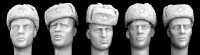 Hornet Model - Wearing Soviet style ushanka winter caps