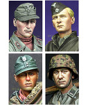 Alpine Miniatures - WWII German Soldier Heads