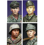 Alpine Miniatures - WWII German Soldier Heads 2