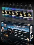 Scale 75 - Sky and Ice Blue Paint set