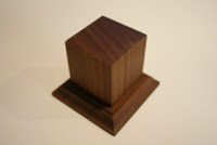 Wood Figure Pedestal Base 70mm - 80mm