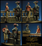 Romeo Models - Anne Bonny and Calico Jack, 1720 Pirates
