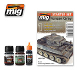 Ammo Of Mig - Panzer Grey Starter Weathering Set