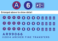 Archer Fine Decals and Transfers - US 3rd Army & 2nd, 6th Corps Uniform Patches