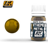 AK Interactive Xtreme Metal Brass Metallic Paint