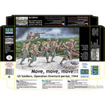 Masterbox Models - Move, Move, Move! US Soldiers Operation Overlord Period 1944