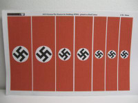 Reality in Scale German War Banners for Buildings