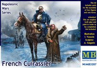 Masterbox Models  - Napoleonic Wars French Mounted Cuirassier & Russian Girl Winter Dress