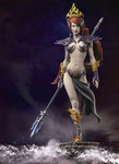 Andrea Miniatures: Warlord Saga  - Zweothel, Queen of Darkness