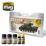 Ammo of MIG - Fury Sherman Weathering Set