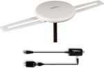 Five Star 5818 [Newest 2020] HDTV Antenna - 360° Omni-Directional Reception Amplified Outdoor TV Antenna 150 Miles Long Range for Indoor/Outdoor, RV, Attic Support 4K 1080P UHF VHF Free HDTV Channels